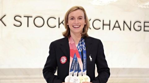 Katie Ledecky será técnica e nadadora na Flórida antes das Olimpíadas de Paris