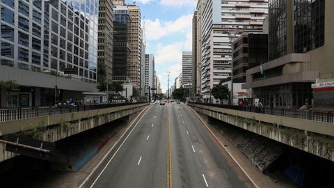 Isolamento social para conter novo coronavírus em São Paulo é de 51%
