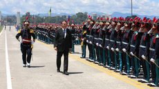 Presidente diploma cadetes e fala sobre governo: “Aqui é mais difícil”