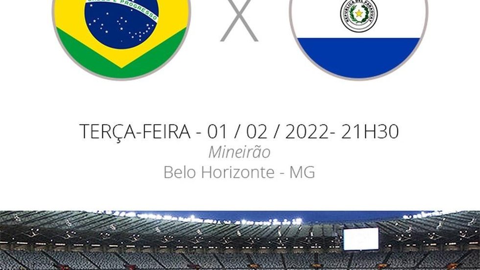 Brasil x Paraguai: veja onde assistir, escalações, desfalques e arbitragem do jogo desta terça
