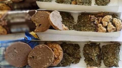 Agentes encontram maconha misturada a cookies em presídio de Mirandópolis