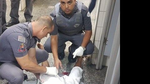 Policiais militares realizam parto dentro de estação em São Paulo