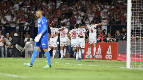 São Paulo abre boa vantagem sobre o Palmeiras na final do Paulista