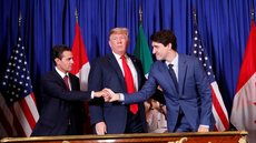 Trump anuncia renovação de acordo comercial entre EUA, Canadá e México