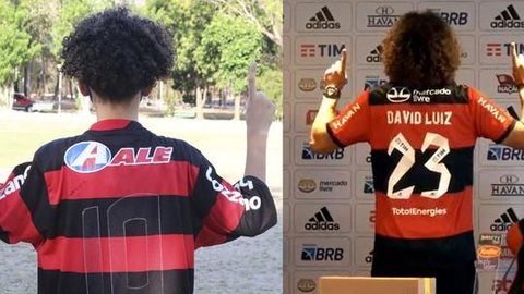 Lembra dele? Sósia de David Luiz vira atacante e deseja jogar no Flamengo: “Trazer alegria”