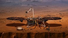 Sonda da Nasa deve pousar nesta segunda (26) em Marte