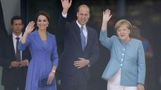 Príncipe William e Kate Middleton chegam à Alemanha para visita