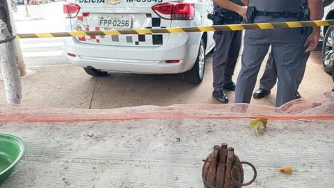 Homem é preso com granada na Zona Norte de SP