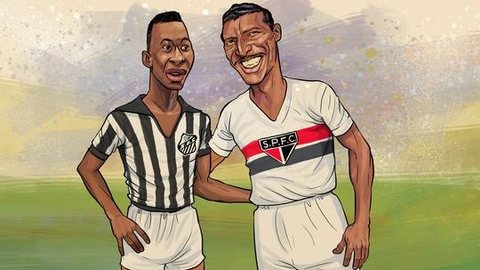 Pelé faz homenagem a Zizinho: “Meu primeiro ídolo”; ex-jogador completaria 100 anos na terça