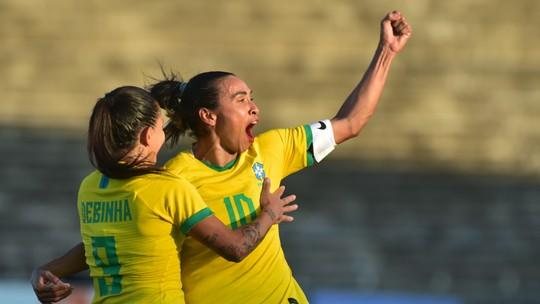 Seleção brasileira encerra sua passagem pela Paraíba, e Marta agradece: “Nos sentimos em casa”