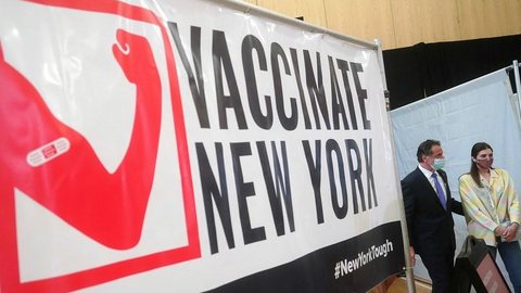 NY começa a vacinar jovens entre 16 e 29 anos