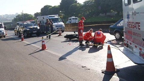 Motociclista morre após sofrer acidente na rodovia BR-153 em Rio Preto