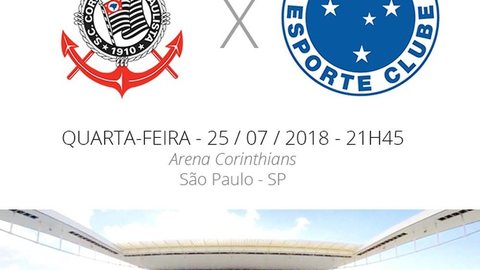 Rodada #15: tudo o que você precisa saber sobre Corinthians x Cruzeiro