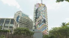Mural de Kobra em homenagem ao arquiteto Oscar Niemeyer precisa ser restaurado