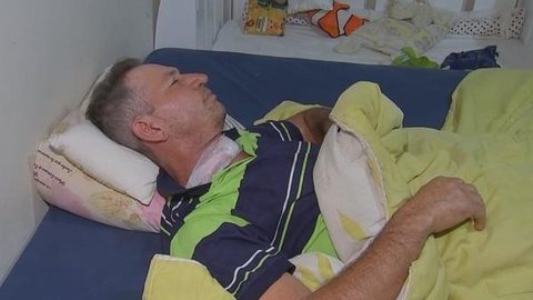 Motociclista atingido por linha com cerol leva 19 pontos no pescoço em Araçatuba