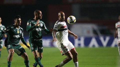 Imagem São Paulo supera Palmeiras na ida das oitavas da Copa do Brasil