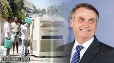 Bolsonaro anuncia fábrica “que extrai água do ar”