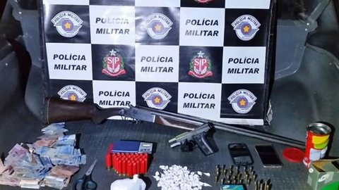 Polícia descobre ponto de tráfico em bar na região norte de Rio Preto