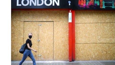 Londres adota lockdown mais rígido e terá inverno duro pela frente