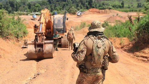 PF faz operação contra extração ilegal de ouro e manganês no Pará