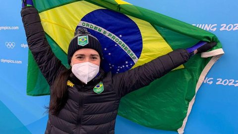 Pequim: Nicole é a melhor brasileira dos jogos de inverno no gelo