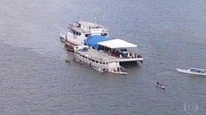 Barco com cerca de 60 pessoas naufraga no sul do Amapá