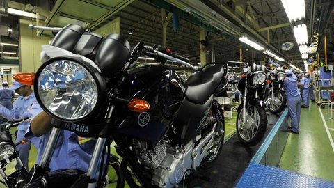 Produção de motocicletas aumenta 13,1% em setembro