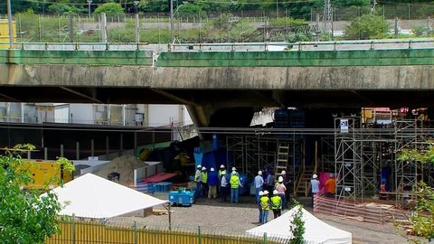 TCE investiga DER por impasse que impediu reforma de viaduto que cedeu na Marginal Pinheiros