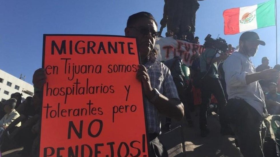 Como a ‘cidade dos migrantes’ mexicana acabou se virando contra uma caravana de migração