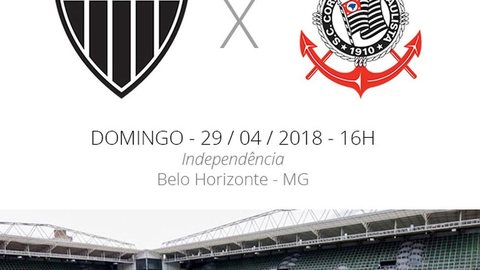 Rodada #3: tudo o que você precisa saber sobre Atlético-MG x Corinthians
