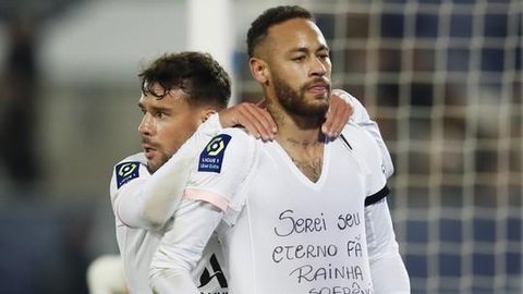 Neymar faz homenagem para Marília Mendonça em jogo do PSG: “Serei seu eterno fã”