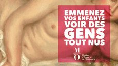 ‘Tragam seus filhos para ver gente nua’: campanha do Museu d’Orsay será retomada em Paris