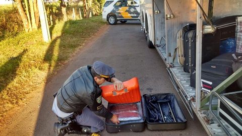 Paraguaio é preso com tabletes de haxixe em Ourinhos
