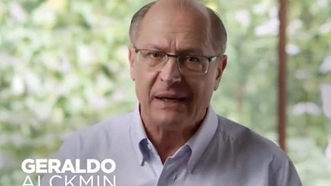 Alckmin leva à TV campanha de mulheres contra Bolsonaro e prega voto útil para vencer PT