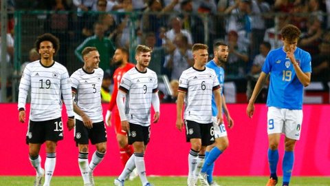 Imagem Alemanha goleia Itália por 5 a 2 na Liga das Nações