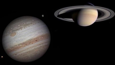 Entenda o ápice do alinhamento de Júpiter e Saturno