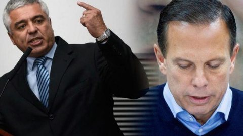 Senador Major Olímpio e governador João Doria voltam a trocar farpas