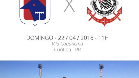 Rodada#2: tudo que você precisa saber sobre Paraná x Corinthians