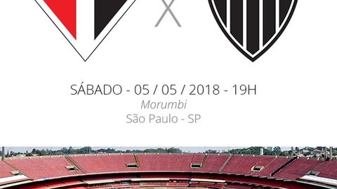 Rodada #4: tudo o que você precisa saber sobre São Paulo x Atlético-MG