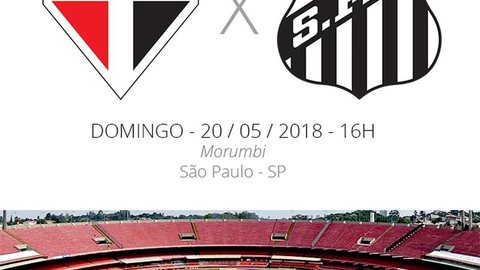 Rodada #6: tudo o que você precisa saber sobre o clássico São Paulo x Santos