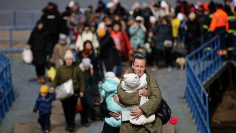 ONU estima 8,3 milhões de refugiados da Ucrânia este ano