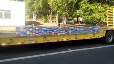 Polícia apreende 400 quilos de cocaína em fundo falso de caminhão em Andradina