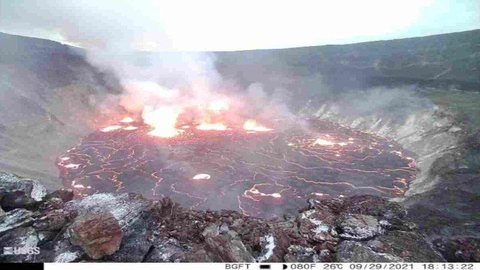 Havaí: Vulcão Kilauea volta a entrar em erupção