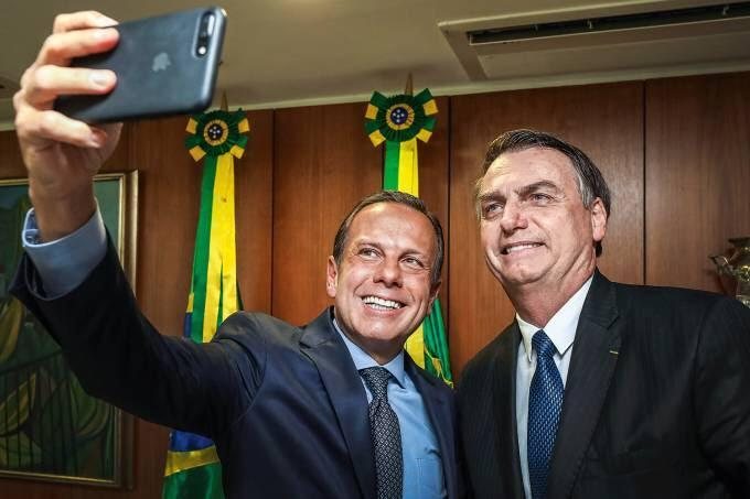 Doria amplia Vivaleite e diz não confiar em Bolsonaro