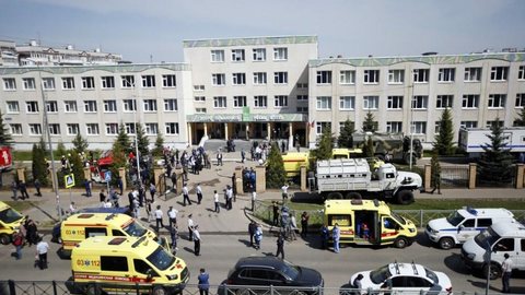 Tiroteio deixa pelo menos 11 mortos em escola na Rússia
