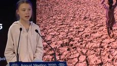 Davos: Greta diz que foi ignorada e troca farpas com secretário dos EUA