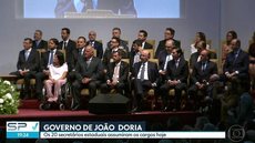 Secretários do governo João Doria tomam posse em SP
