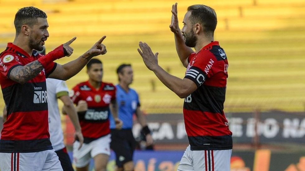 Com Arrascaeta e Everton Ribeiro em campo, Flamengo de Renato tem média de gols 193% maior