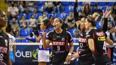 Sesi Bauru domina Minas e conquista a Copa Brasil de vôlei feminino