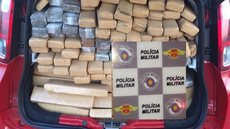 Polícia Rodoviária apreende mais de 700 kg de drogas em carro em Estrela D’Oeste